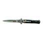 7.56 " Italian Switchblade Level Lock Black Pakkawood Handle Automatic Knife - Bayonet