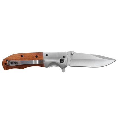 classic wooden handle knife